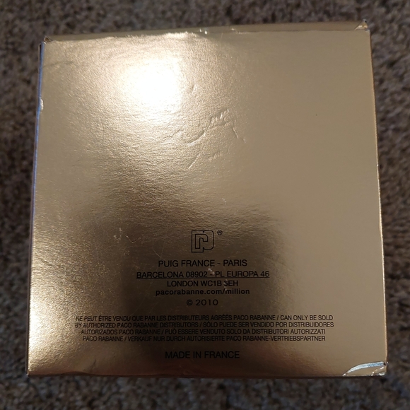 Paco Rabanne Lady Million Perfume 1.7 Fl. Oz Gold Packaging - Picture 3 of 5